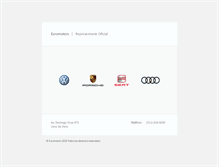 Tablet Screenshot of euromotors.com.pe